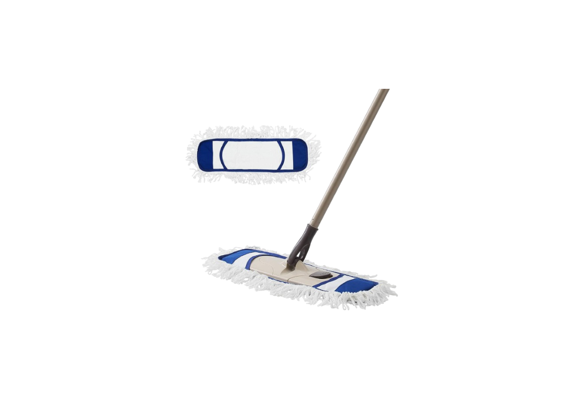 Blue Dry Mop Dust Control Mop Set 24"